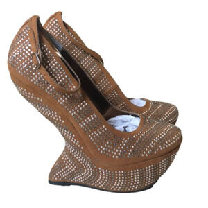 RHINESTONE ,Crystals,gravity ,heels ,heelles vegan suede platform ankles straps